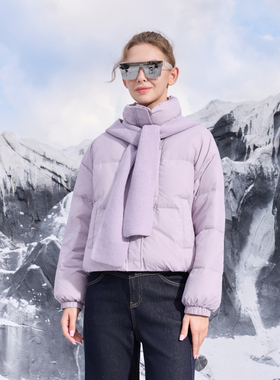 半身缘女装 冬季新品羽绒服鸭绒都市休闲宽松显瘦254113U01740110