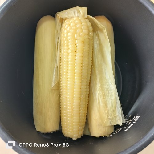 【速冻】鸿斌优级白糯玉米粘黏微甜山东带皮速冻代餐健康4斤顺丰