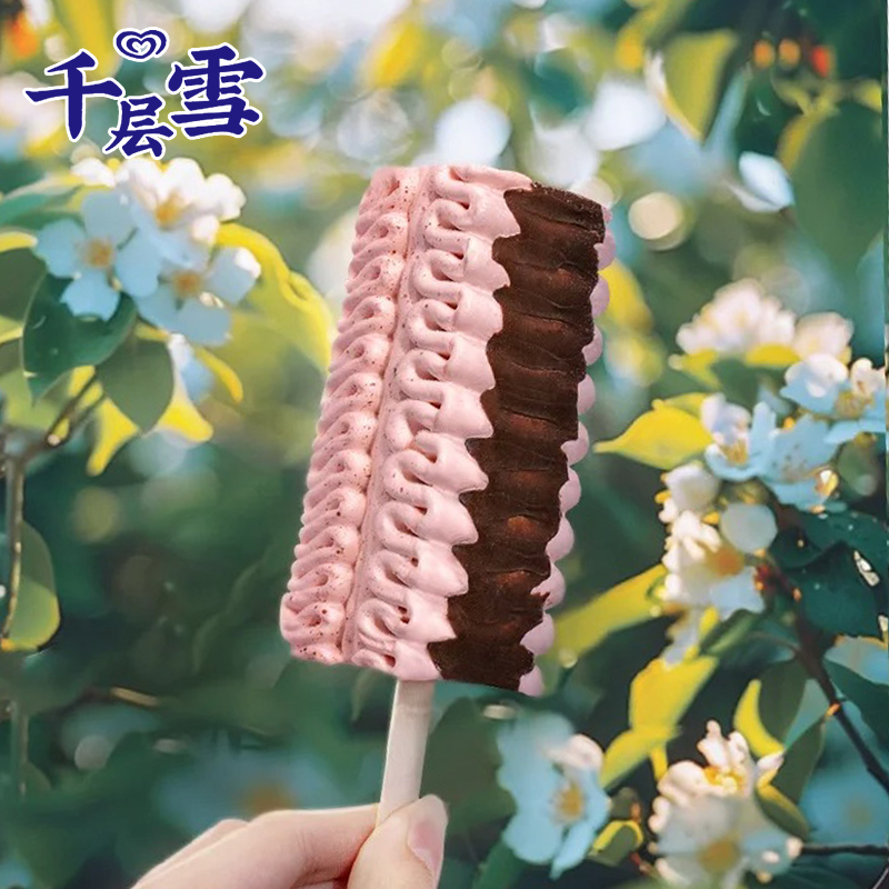 2支和路雪草莓芝士雪糕4种口味