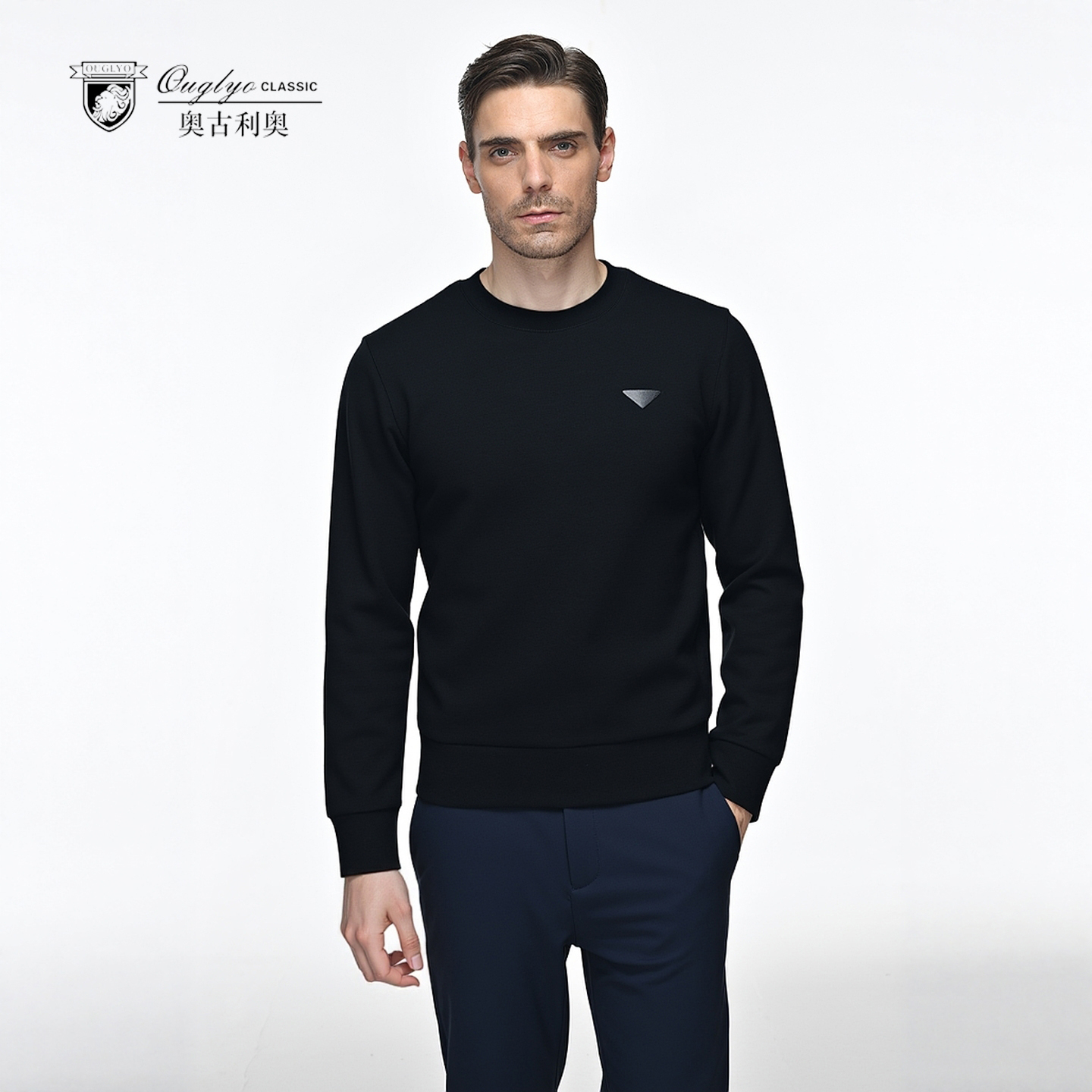 OUGLYO/奥古利奥圆领卫衣男装