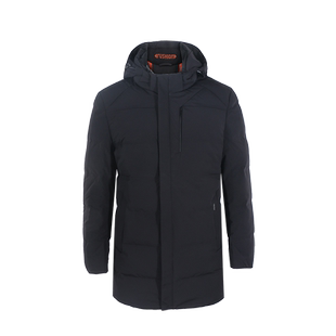 OUGLYO/奥古利奥冬季新款男士中青年羽绒服中长款可拆卸帽