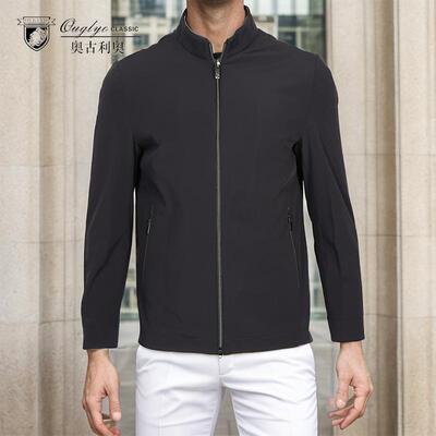 夹克外套奥古利奥立领