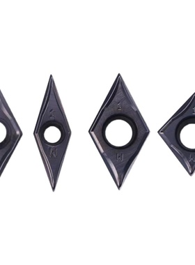 走心机不锈钢精车刀片断削槽55度35度菱形外圆DCGT11/VCGT11R0.2