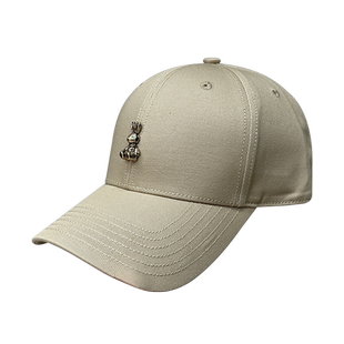 女士棒球帽高端品牌酒红色兔子帽子男士韩国新款遮阳帽硬顶鸭舌帽