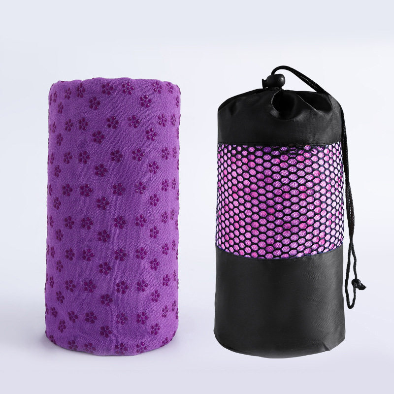 瑜伽垫防滑运动垫吸汗铺巾健身专用毯垫子瑜伽用品毛巾瑜伽垫巾