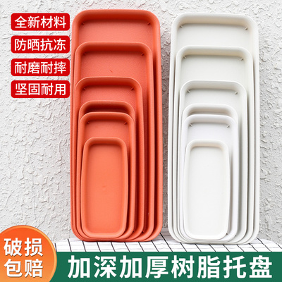加厚磨砂托盘PP树脂防摔防晒