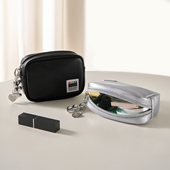 BOTTA DESIGN时尚 拉链化妆包女便携随身补妆小方包迷你口红收纳包