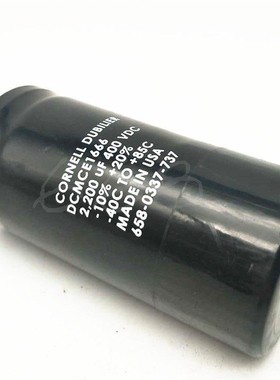 美国大D全新DCMCE1666 400v2200uf 450vdc2200微法 螺丝脚电容器