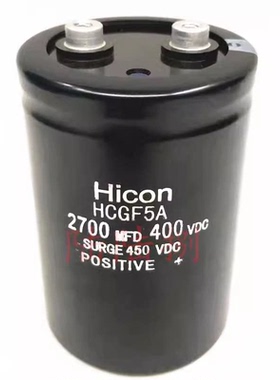 450v2700uf 2700mfd400vdc HICON 三菱电梯变频器电容HCGF5A 现货