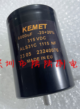 ALS31C1115NF kemet 315v6000uf 全新进口基美 变频器电解电容器
