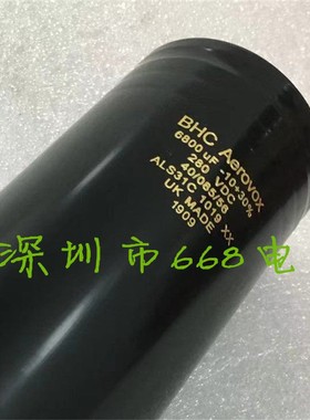 进口bhc 280v ALS31C1019XX 280vdc6800uf aerovox全新电解电容器