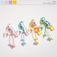 新款 亚克力钥匙扣挂件彩色星星挂饰包包手机链挂小礼物