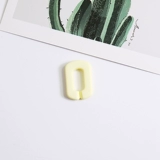 Европейский и американский стиль CCB Пластическая цепочка Long Women, темперамент интернет -знаменитости личность