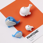 鲸鱼海豚海洋卡通配饰diy链包包饰品挂件汽车挂件diy耳机