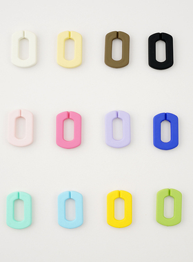 欧美风CCB塑料链条长款女 气质网红个性时尚潮走秀款配件