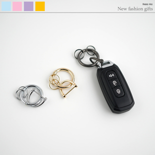 DIY金属钥匙扣挂件汽车遥控器钥匙挂件钥匙挂件钥匙