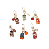 Китайская мультяшная словарная карточка, креативный дизайнерский брелок, изысканная подвеска, китайский стиль