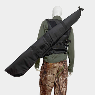 多功能钓鱼包单肩斜跨防震枪包真人CS打猎装备收纳包户外战术军迷