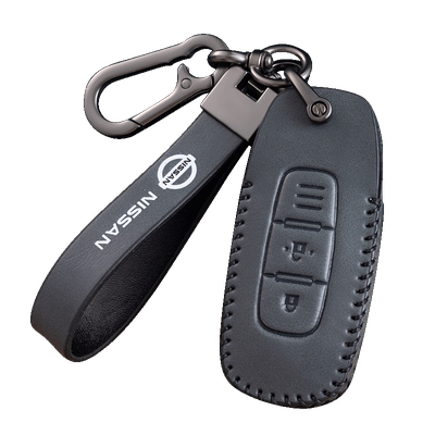 日产钥匙包套外头层牛皮专车专用
