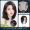 9-Blogger style temperament without bangs-natural black-25cm