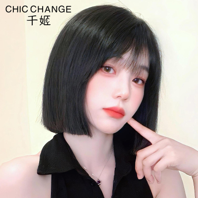 千姬真人发【一刀切】全头套递针