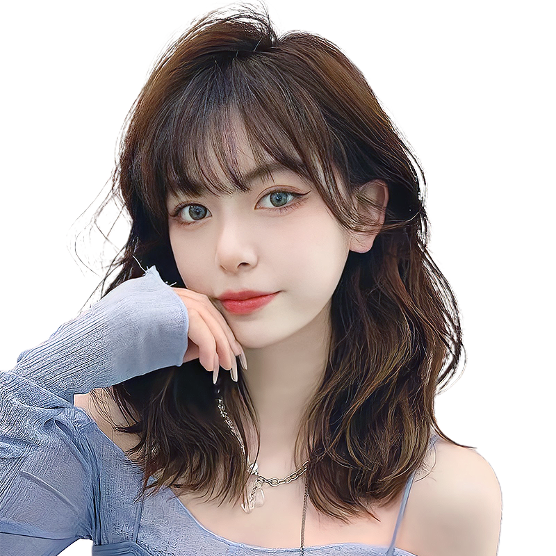 千姬真人发【芭比卷】中长发头套