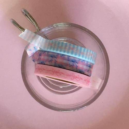 韩国TrustMyVibe极细花纹胶带