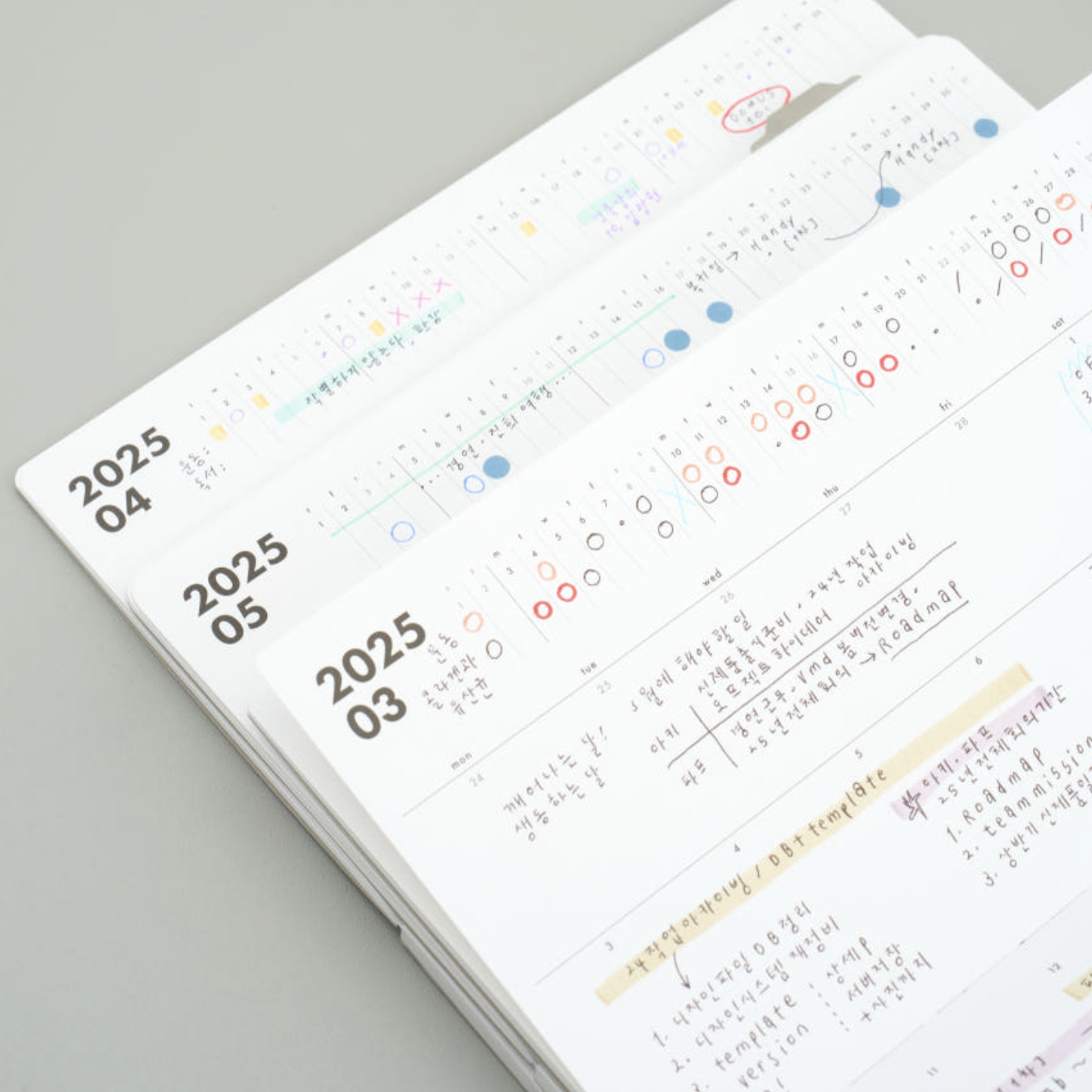 韩国ANA2026年月计划周计划手帐