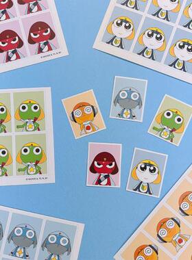 韩国keroro军曹 迷你ID证件照装饰贴纸