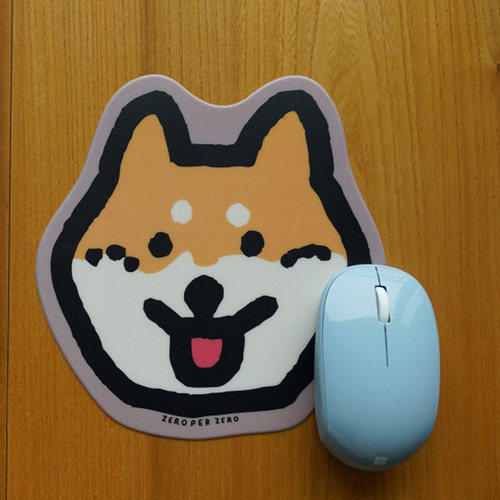 韩国可爱狗狗猫咪与家庭鼠标垫