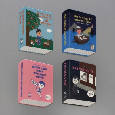 韩国oohlala 怪阿姨创意书本鼠标垫 BOOK MOUSE PAD|msdalam kategori Perkakasan komputer/monitor/Komputer Zhou Bian, Komputer Zhou Bian, pad tetikus/paste/pad pergelangan tangan - dari Buy2taobao.com untuk memberikan perkhidmatan ejen Taobao profesional membeli