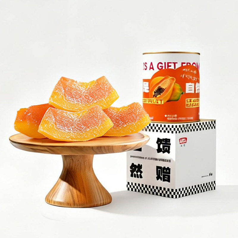 绝膳红心木瓜干果脯蜜饯酸甜可口果肉休闲孕妇零食水果干罐装干货