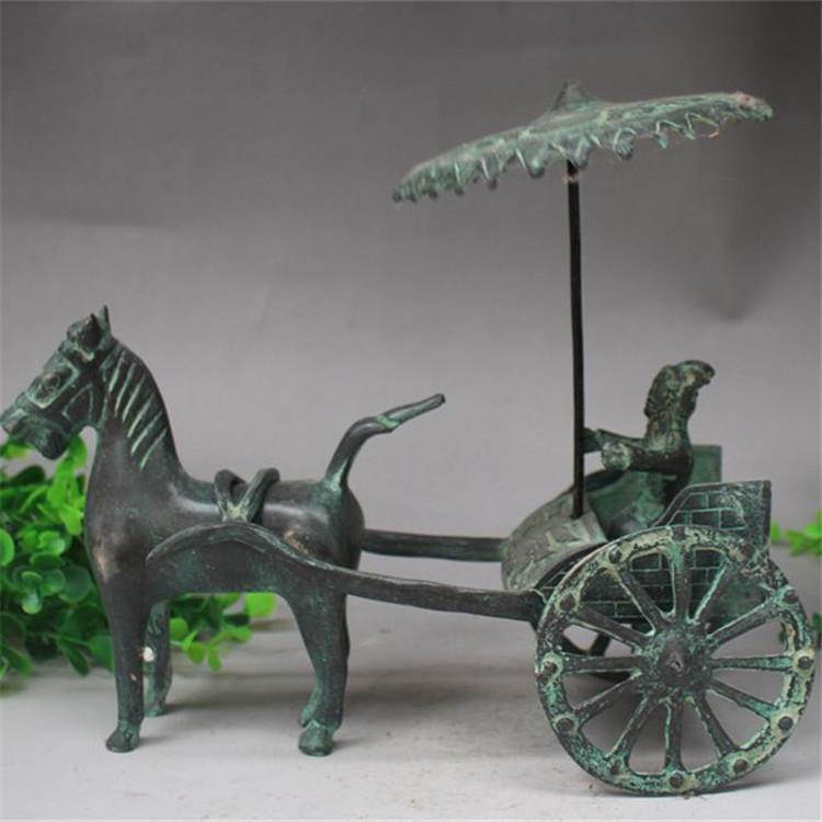 Fengshui Chinese style Home Furnishing To fake something antique Bronze Carriage ornament Decoration Antique Miscellaneous Be unearthed Old goods Arts and Craftsin the Home accessories , Mural  category - from Buy2taobao.com to provide professional Taobao agent buy service