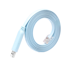 usb转console调试线USB转RJ45串口232适用于华为思科H3C锐捷路由器交换机串口232线控制线转console口转换线