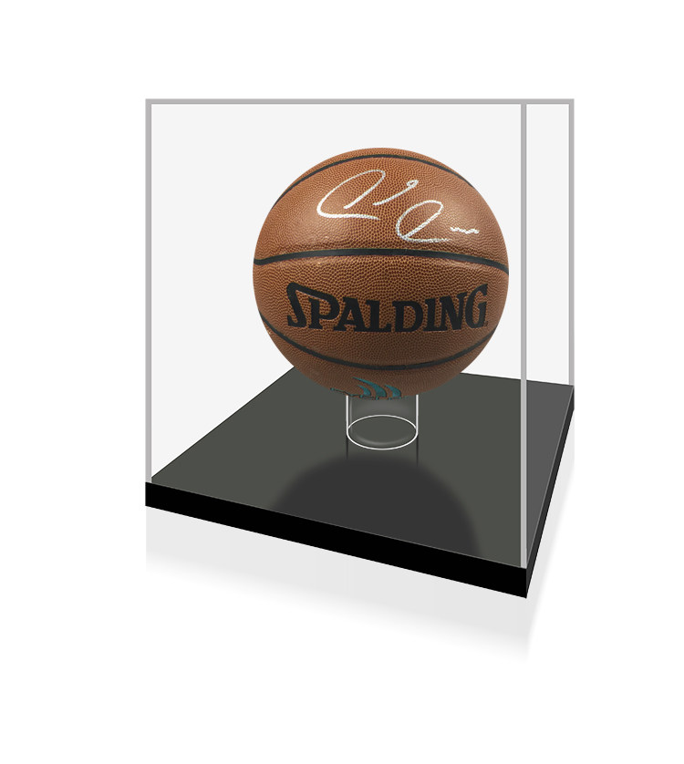 凯尔特人 皮尔斯 加内特 雷阿伦 亲笔签名篮球 带展示盒证书