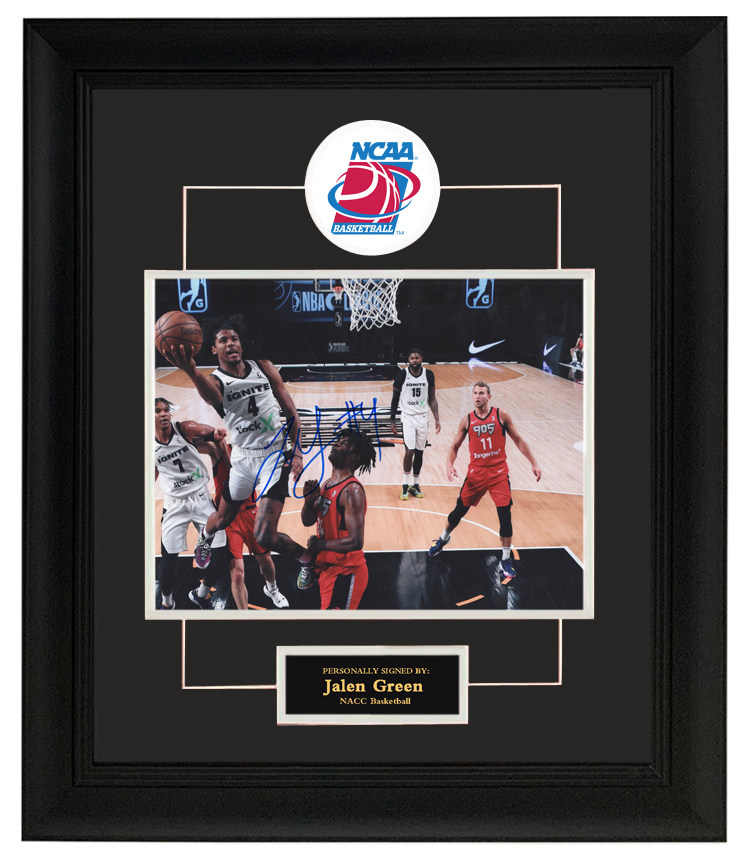 nba新秀 杰伦格林 亲笔签名照片 nacc 裱框 收藏 带证书