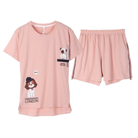 短褲大碼休閑寬松可外穿家居服