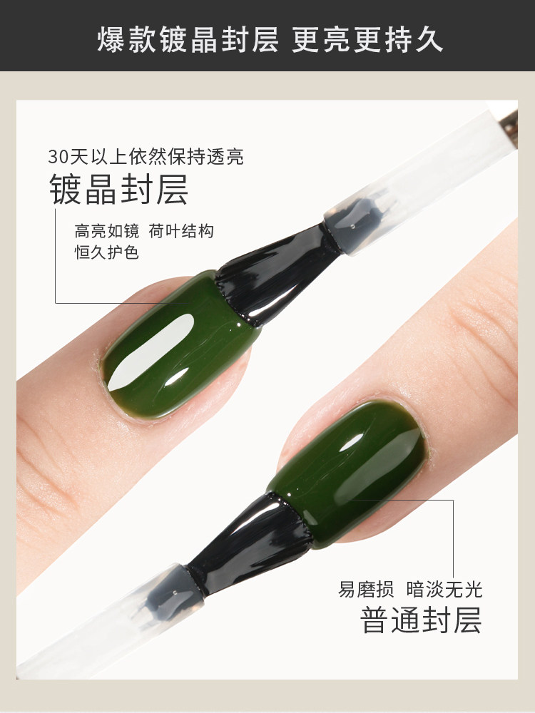 Gel Nail Polish Set: 3-Pack Base, Top & Reinforce Gel - Product image 3