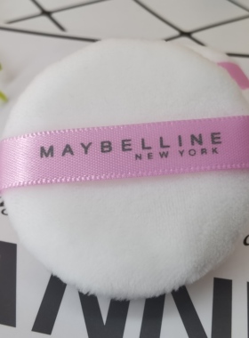 美宝莲MAYBELLINE美妆定妆工具替MAC玫珂菲蜜散粉饼双用服贴粉扑