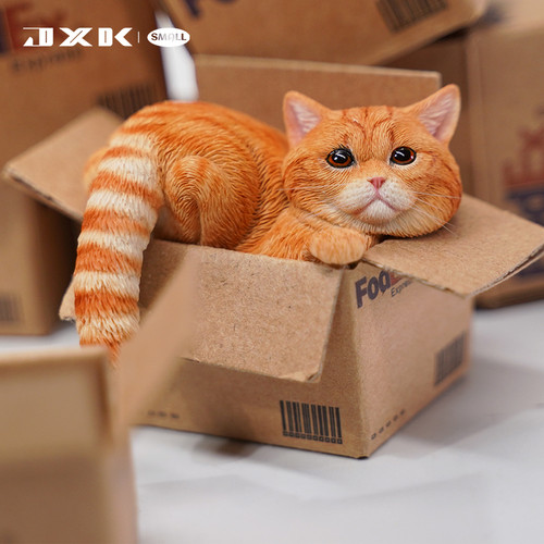 JXK快递猫3.0模型可爱治愈系摆件