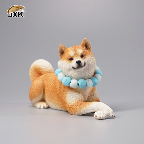 jxk官方正品1/6卧姿汽车载小摆件