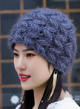 帽子女韩版时尚松鼠顶球潮流百搭