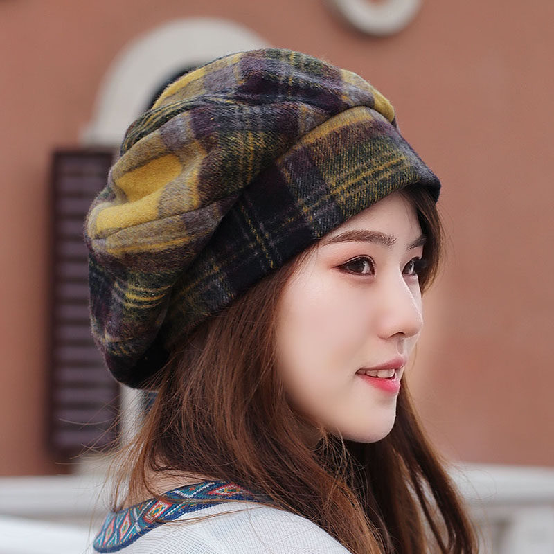 春秋款女版格呢子贝雷帽甜美休闲盆帽装饰帽四季帽 妈妈帽时尚款,服饰配件/皮带/帽子/围巾,帽子,淘宝优惠券,粉丝福利购,淘宝优惠卷