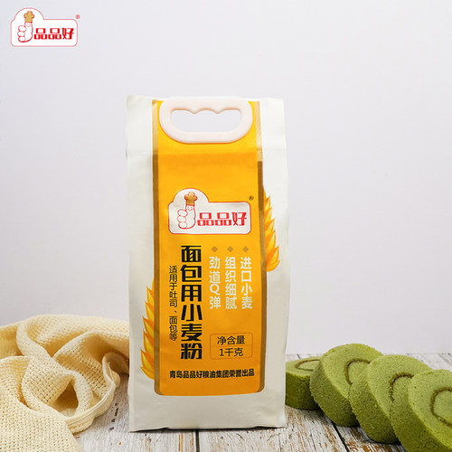 品品好拉丝小麦粉进口加拿大高筋
