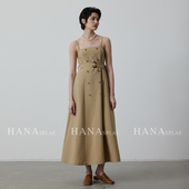 秋季 女中长款 背心裙 SUNSHINE 短款 外套风衣两件套