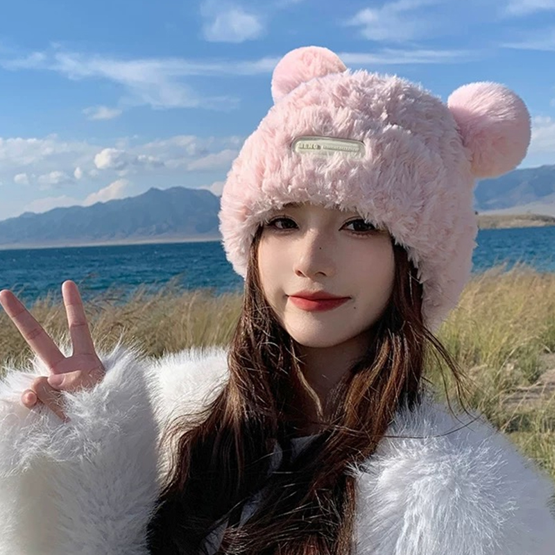 【升级版型】佩戴更好看小熊帽子