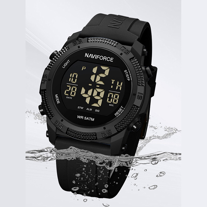 Naviforce领翔运动男电子表礼物