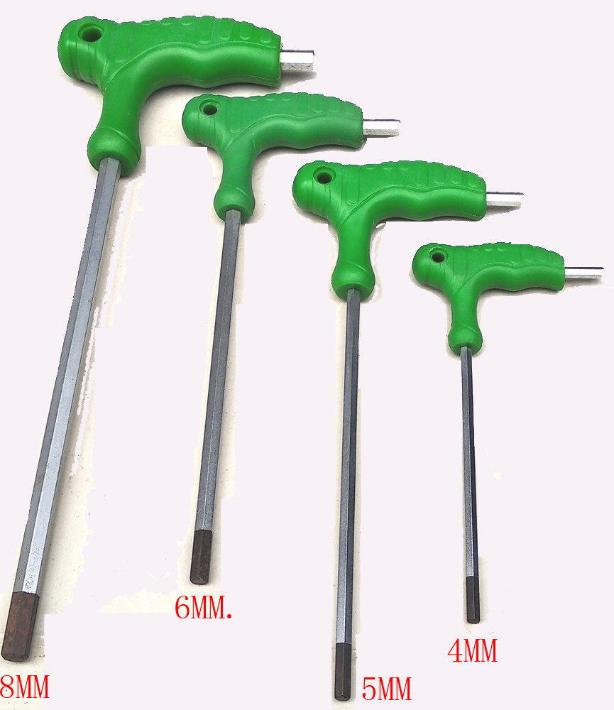 Y형 T형 육각 렌치 대만 SINOSTEEL S45C 강철 내마모성 플라스틱 슬리브가 함께 제공됩니다