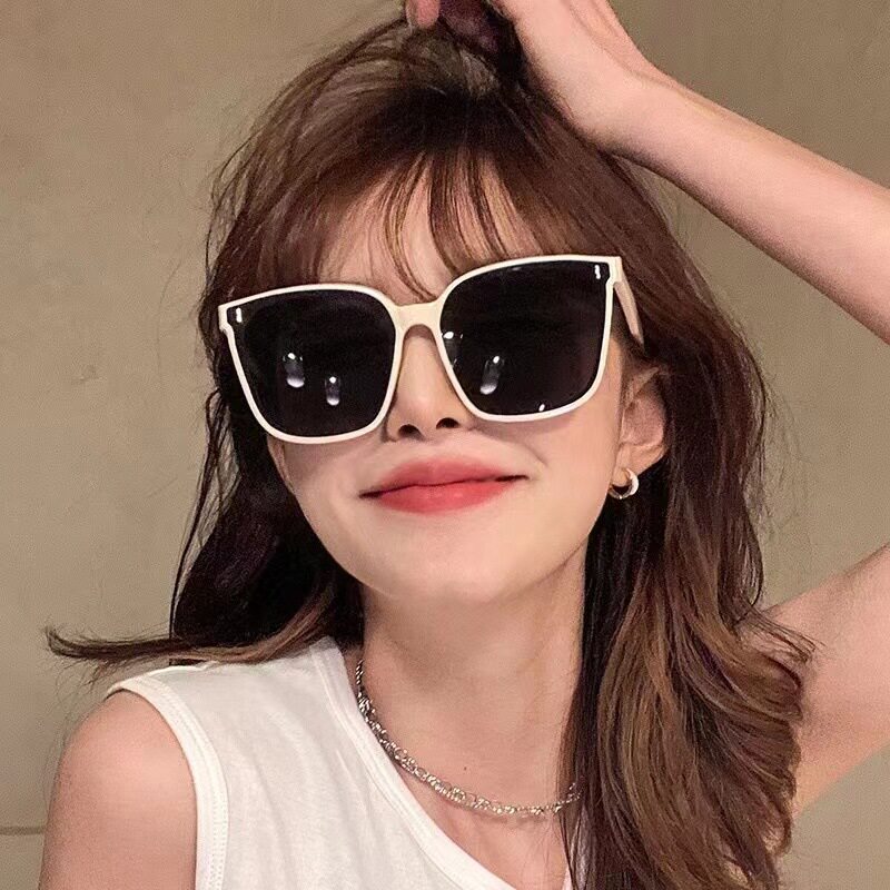 夏季太阳镜女防晒欧美时尚大框男ins抖音潮A太阳眼镜大框潮墨镜