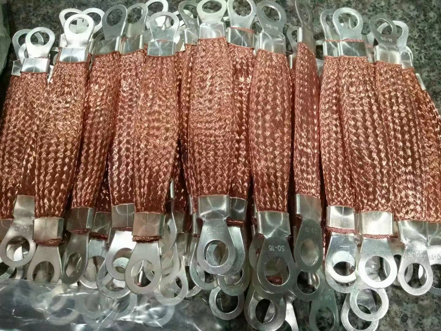 铜包铝2.5平方接地编织线架桥接地线线缆配电箱接地电器